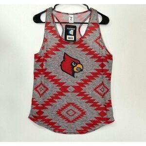 Zoozatz - M - University of Louisville Cardinals Women's Racerback Tank